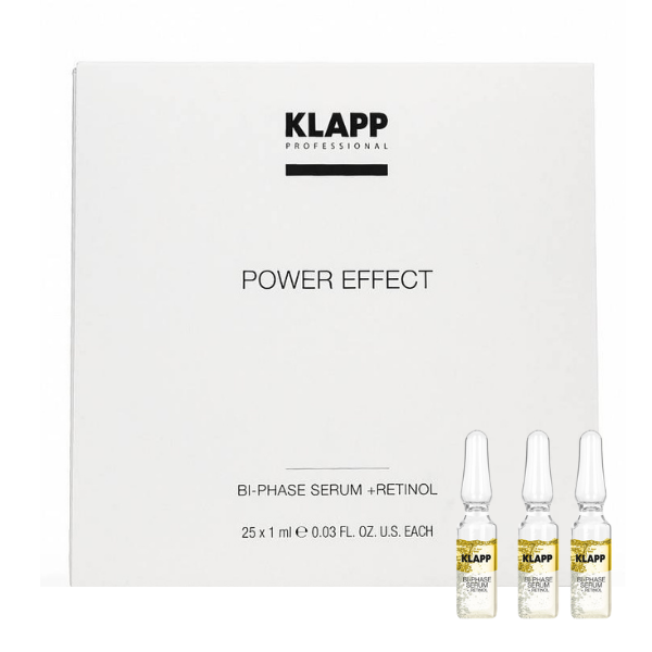 klapp cosmetics power effect ampoules 8
